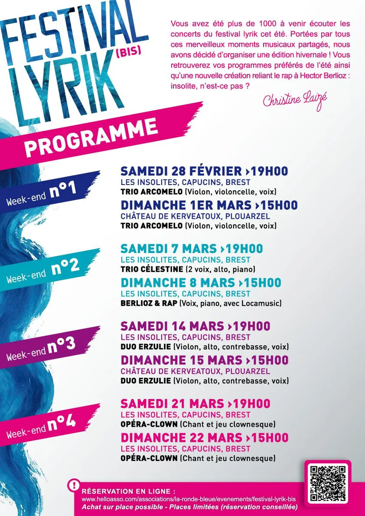 Concert Lyrik : Erzulie