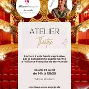 Atelier de lecture à voix haute expressive