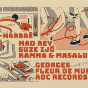 Electronic Subculture : Mad Rey, Suze Ijo, Kamma, Masalo, Georges, Fleur de Mur, AOC Records, Marbré