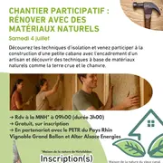 Atelier participatif : rénover avec des matériaux naturels