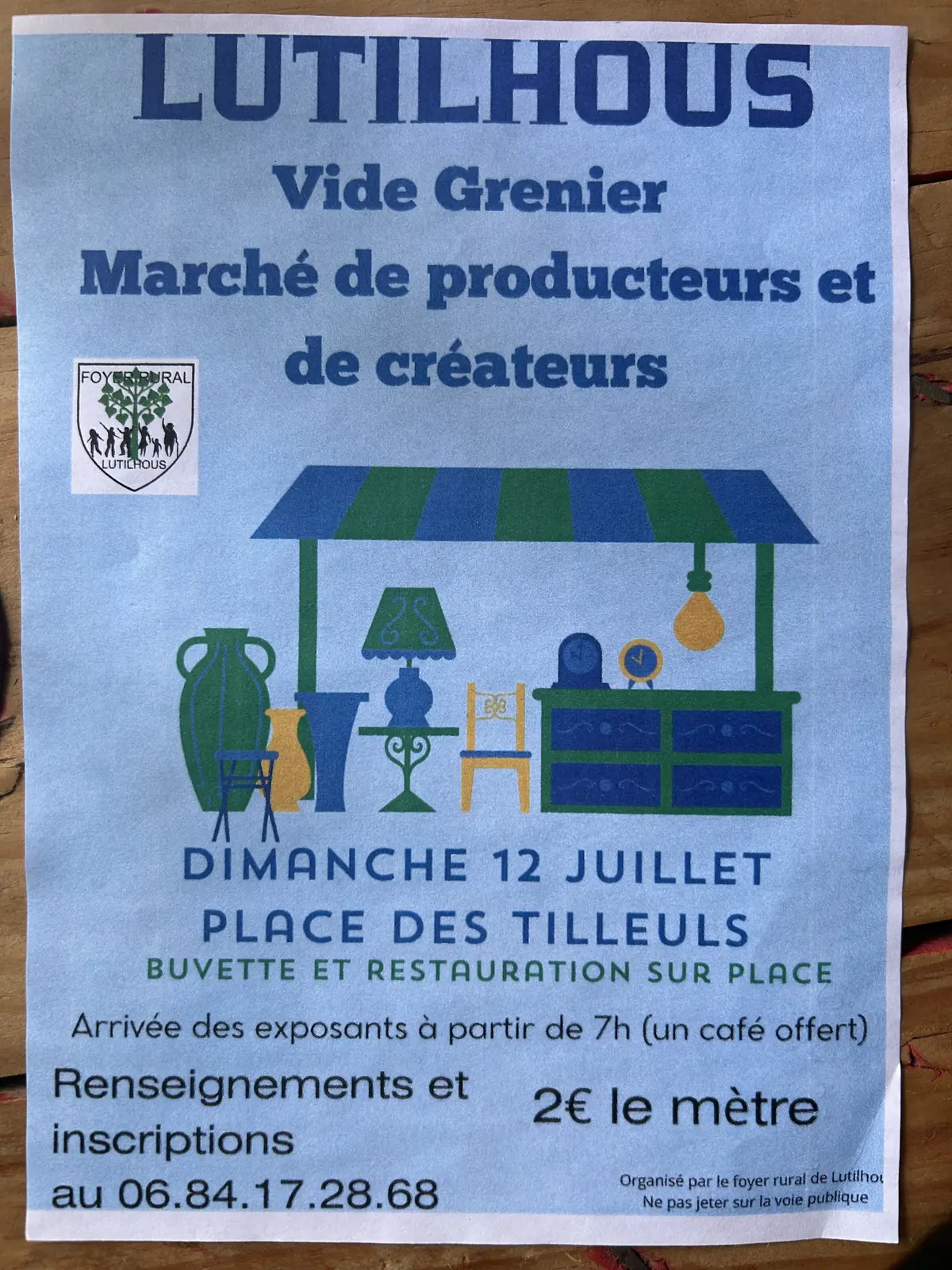 Vide Grenier Marché de producteurs et de créateurs