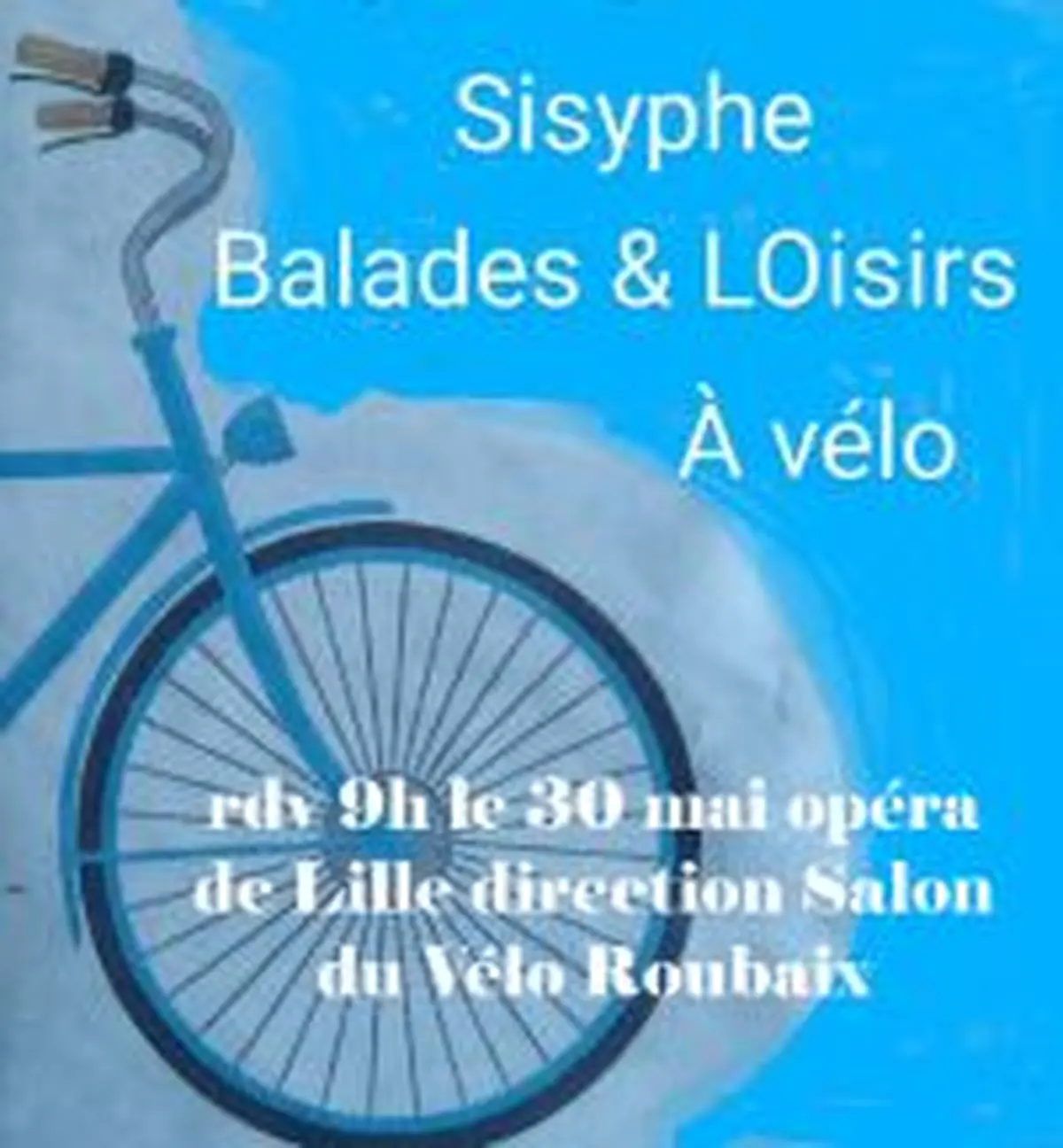 Balade Vélo Cool  pour tous rdv Lille/V.d'Ascq jusqu'au Salon du Vélo Roubaix 