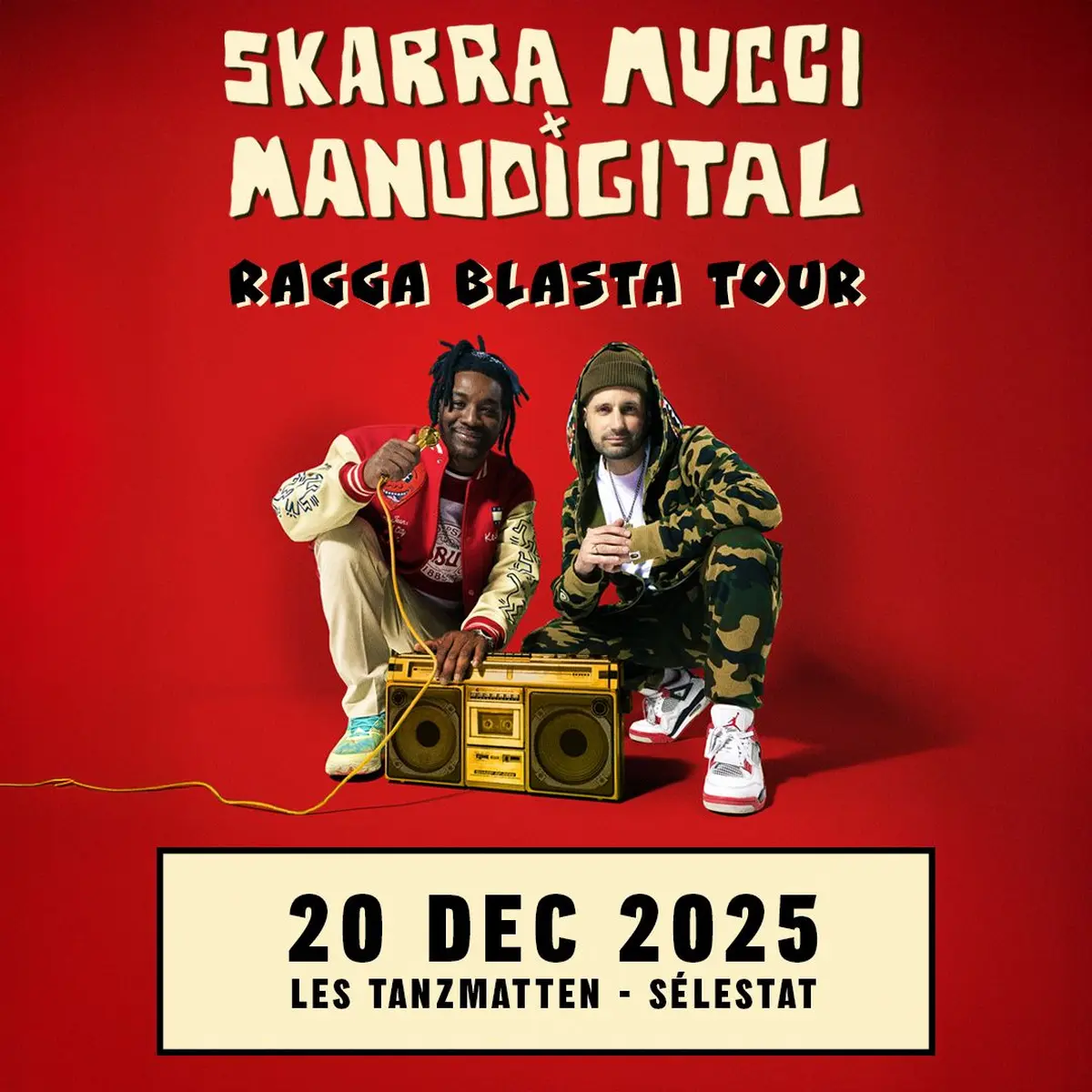 Skarra Mucci X Manudigital @SÉLESTAT(67)