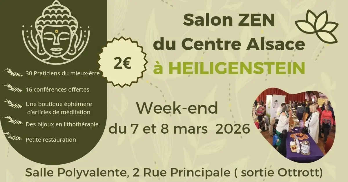 Salon ZEN du centre Alsace à HEILIGENSTEIN