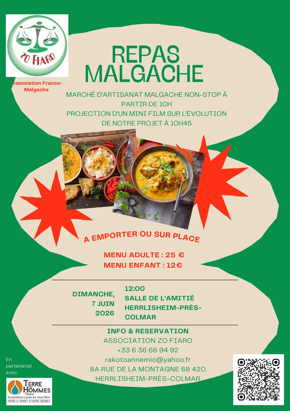 Repas Malgache Solidaire