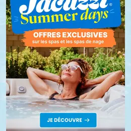 Summer Days Home Spa Jacuzzi
