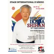 Hiroshi Ikeda Shihan : stage international d’aïkido 