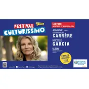 Festival Culturissimo - Lecture de Nicole Garcia 