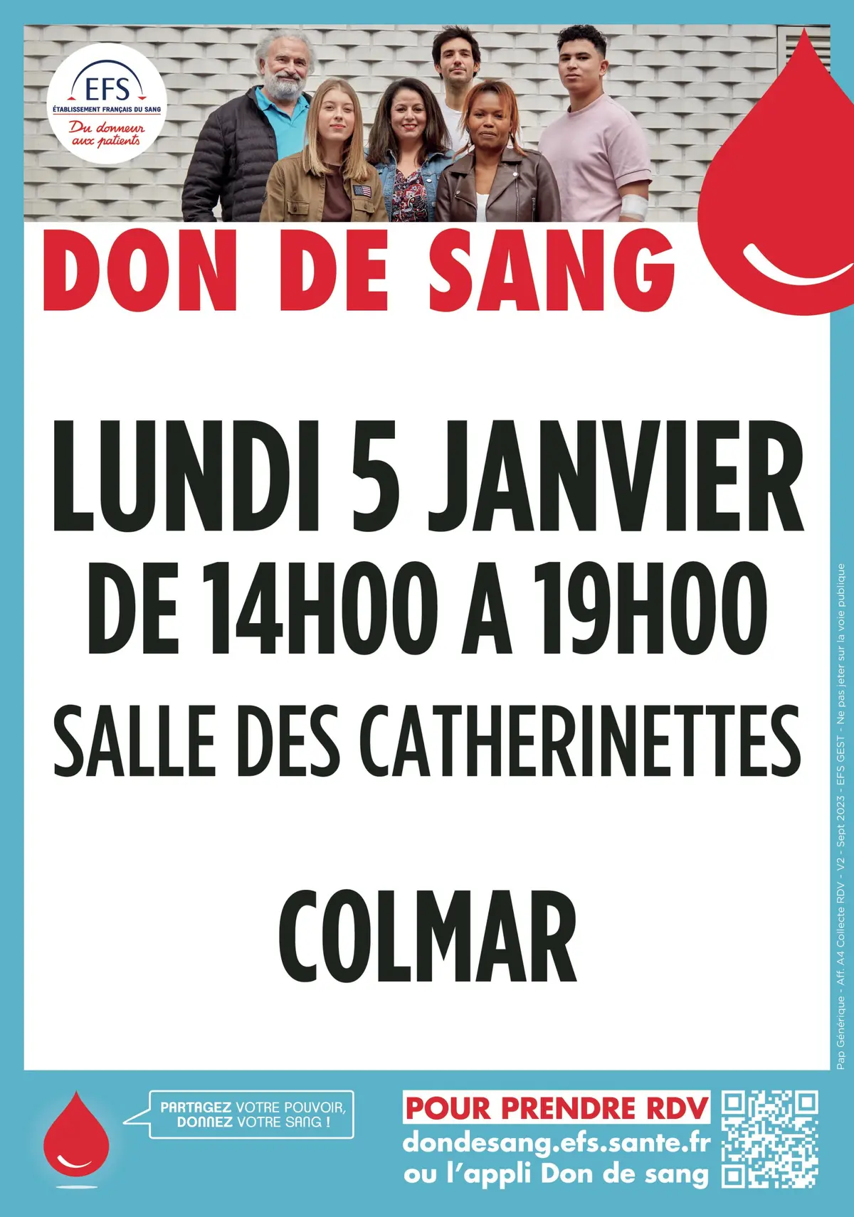 Don de Sang à Colmar