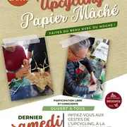 Les Samedis Durables : sensibilisation à l’Upcycling et au Papier Mâché 