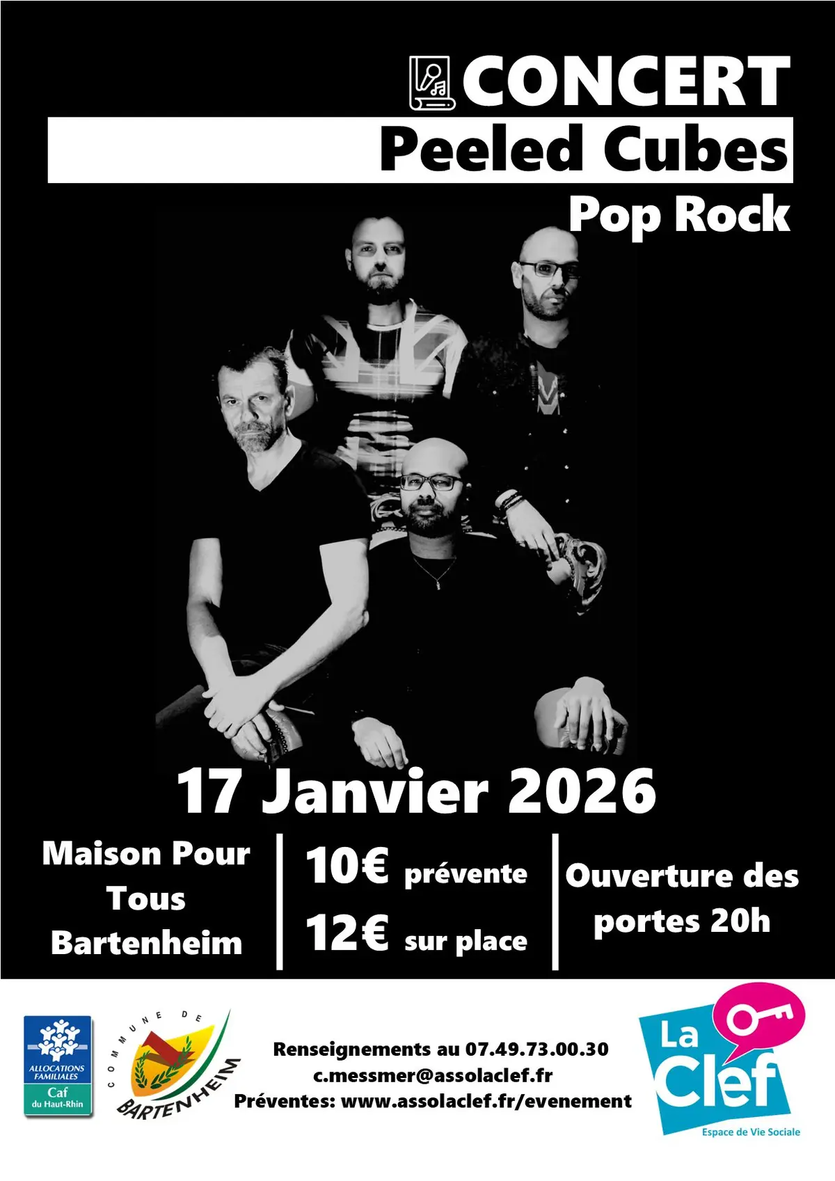 Concert Peeled Cubes