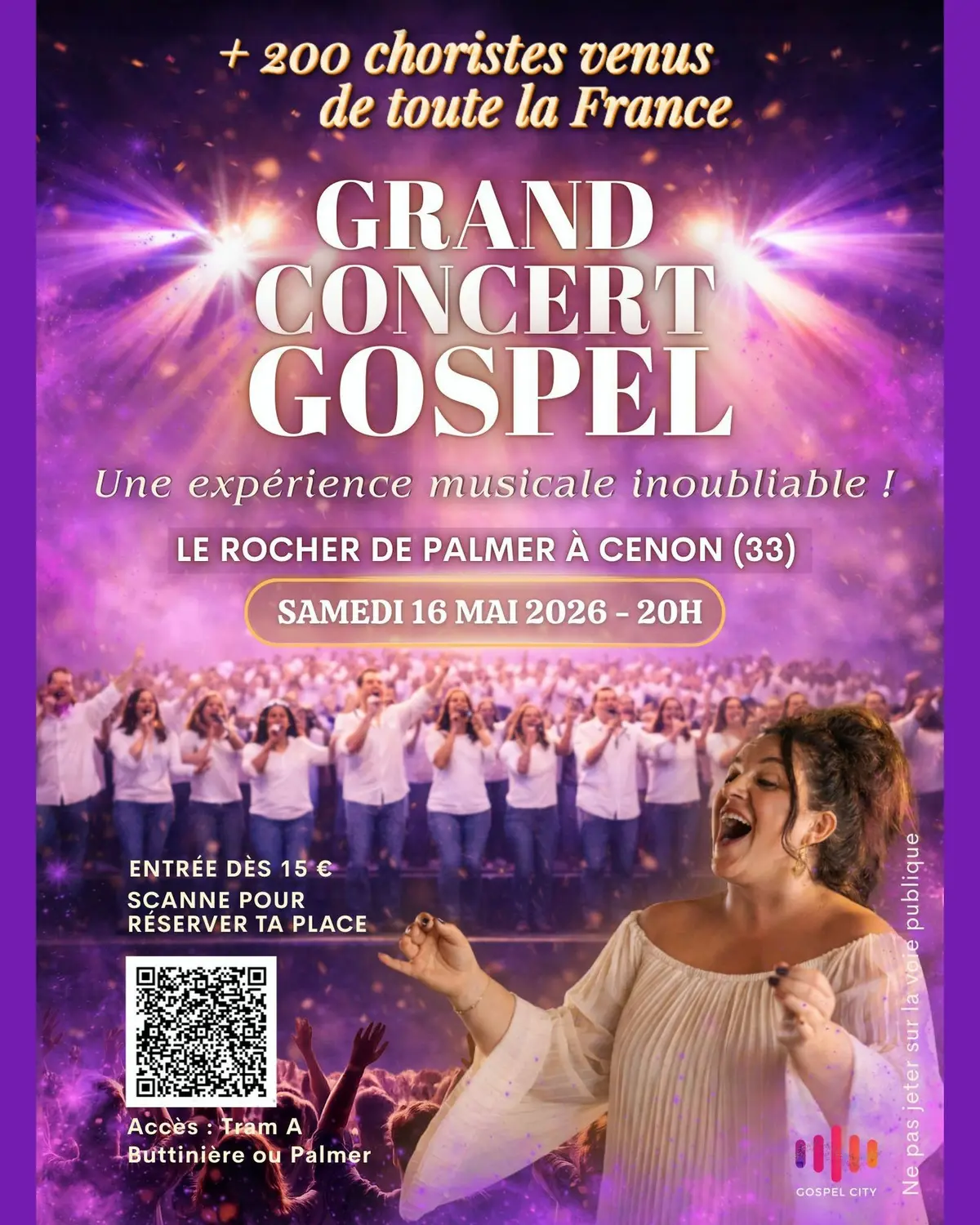 One Voice - Rassemblement de dix chorales gospel