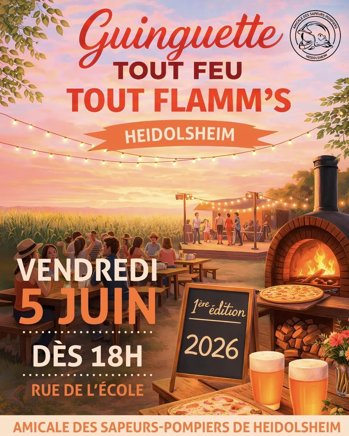 Guinguette Heidolsheim TOUT FEU TOUT FLAMM’S