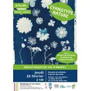 Atelier parent/enfant : cyanotype nature