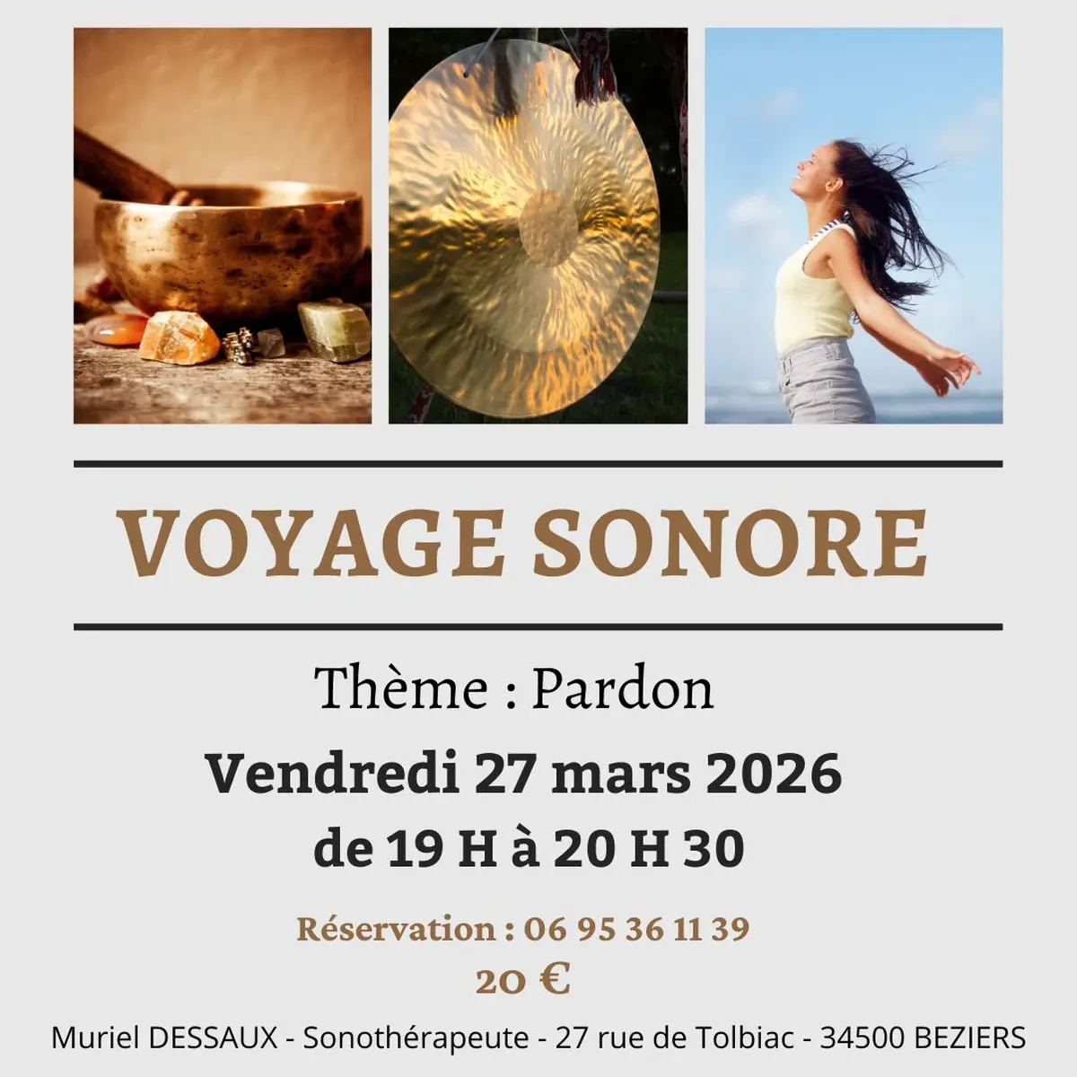 Voyage Sonore à Béziers
