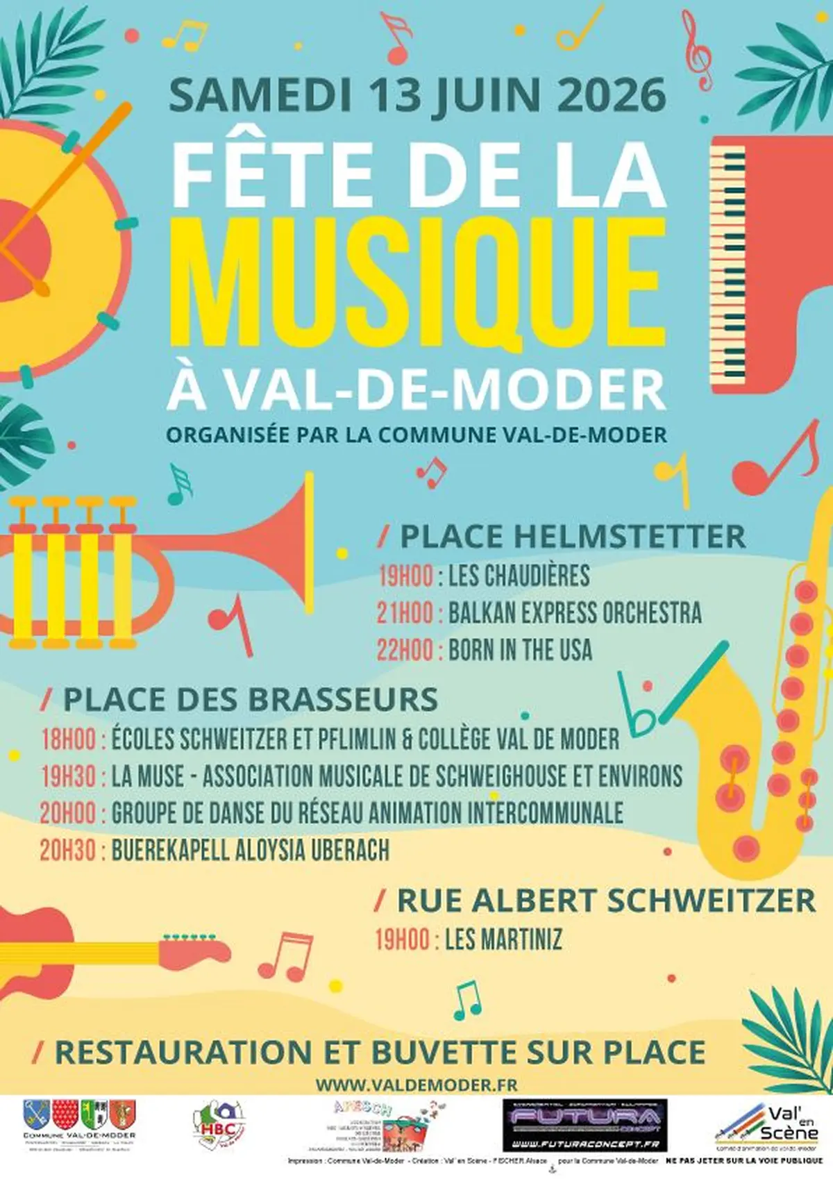 Fête de la Musique 2026 à Val-de-Moder