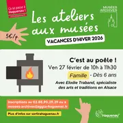 Atelier famille C’est au poêle ! (Dès 6 ans)