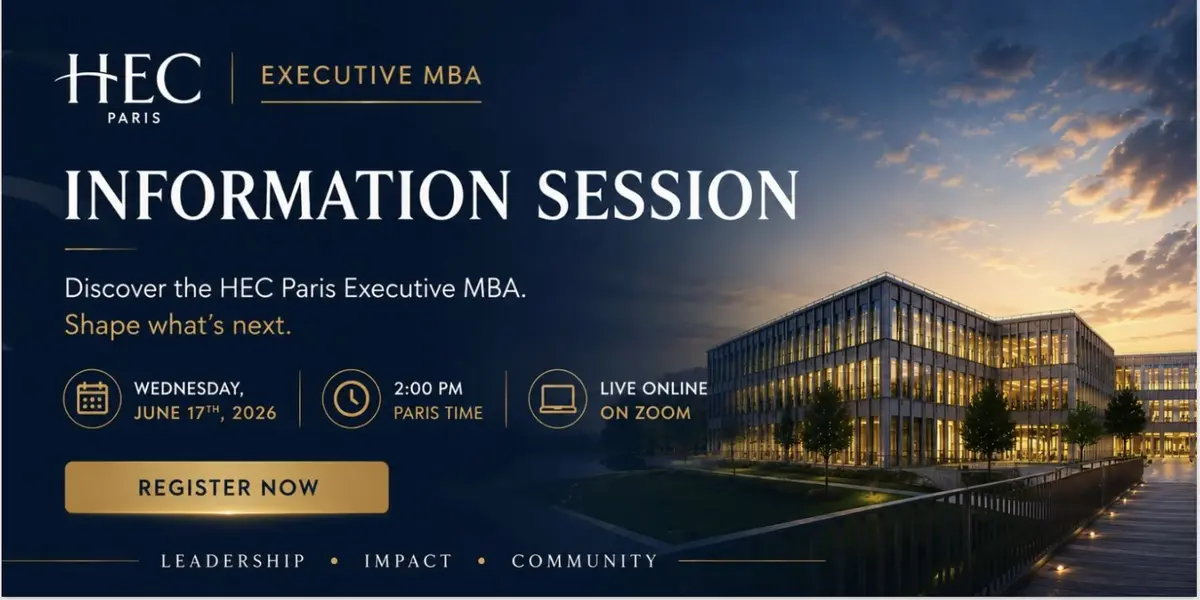 HEC Paris EMBA Information Session