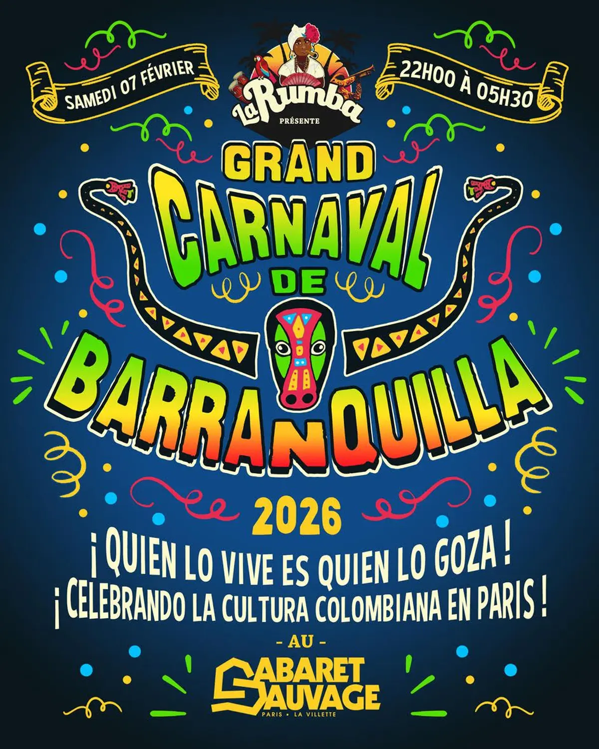 Le Grand Carnaval de Barranquilla