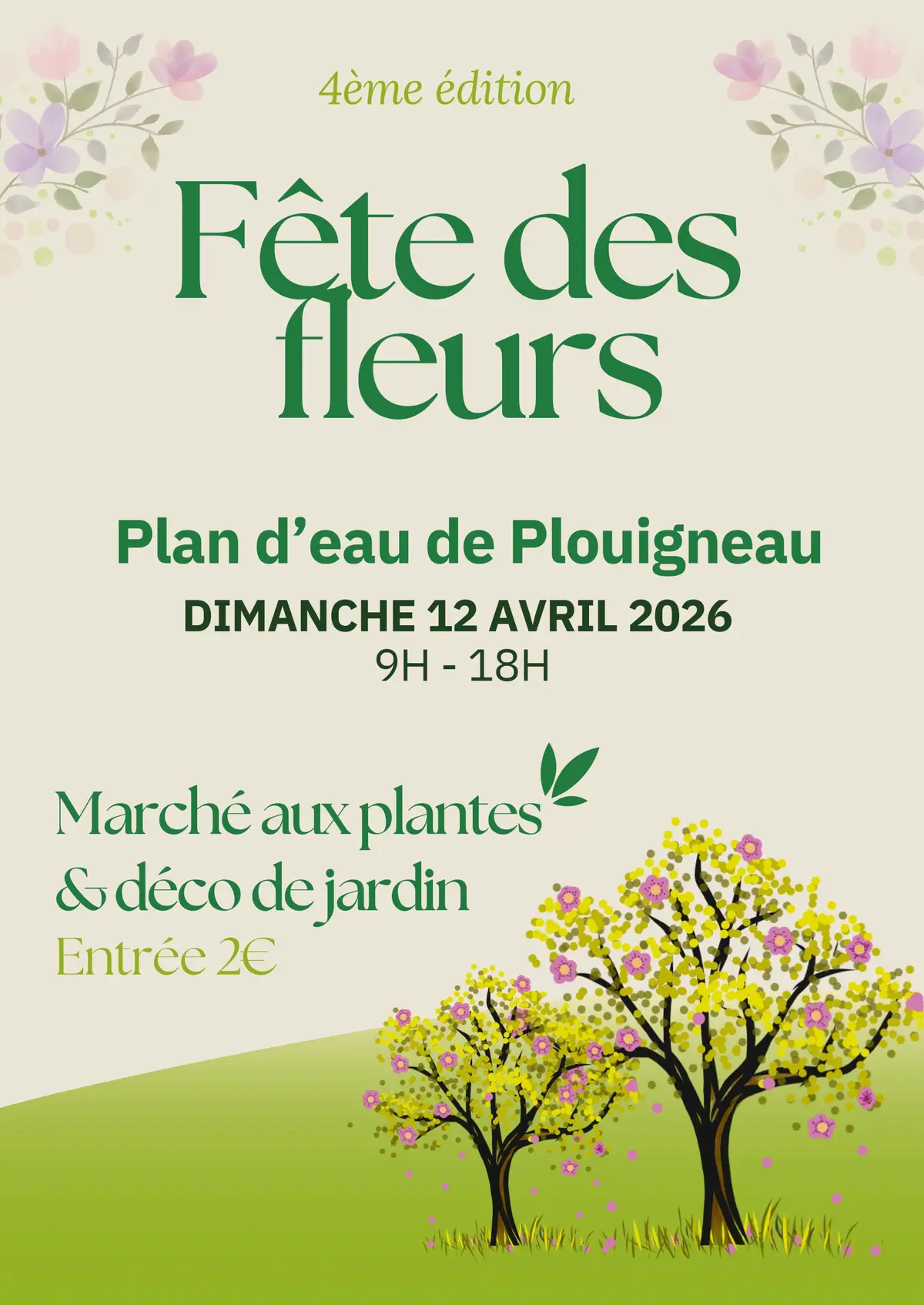 4e Fête des fleurs de Plouigneau (29)