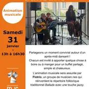 Repas partagé dansant