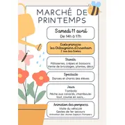 Marché de printemps de l'école Les Châtaigniers d'Issenheim