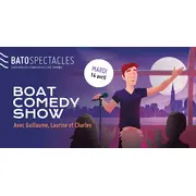 BATOSPECTACLES - Le Boat Comedy Show avec Guillaume, Laurine et Charles