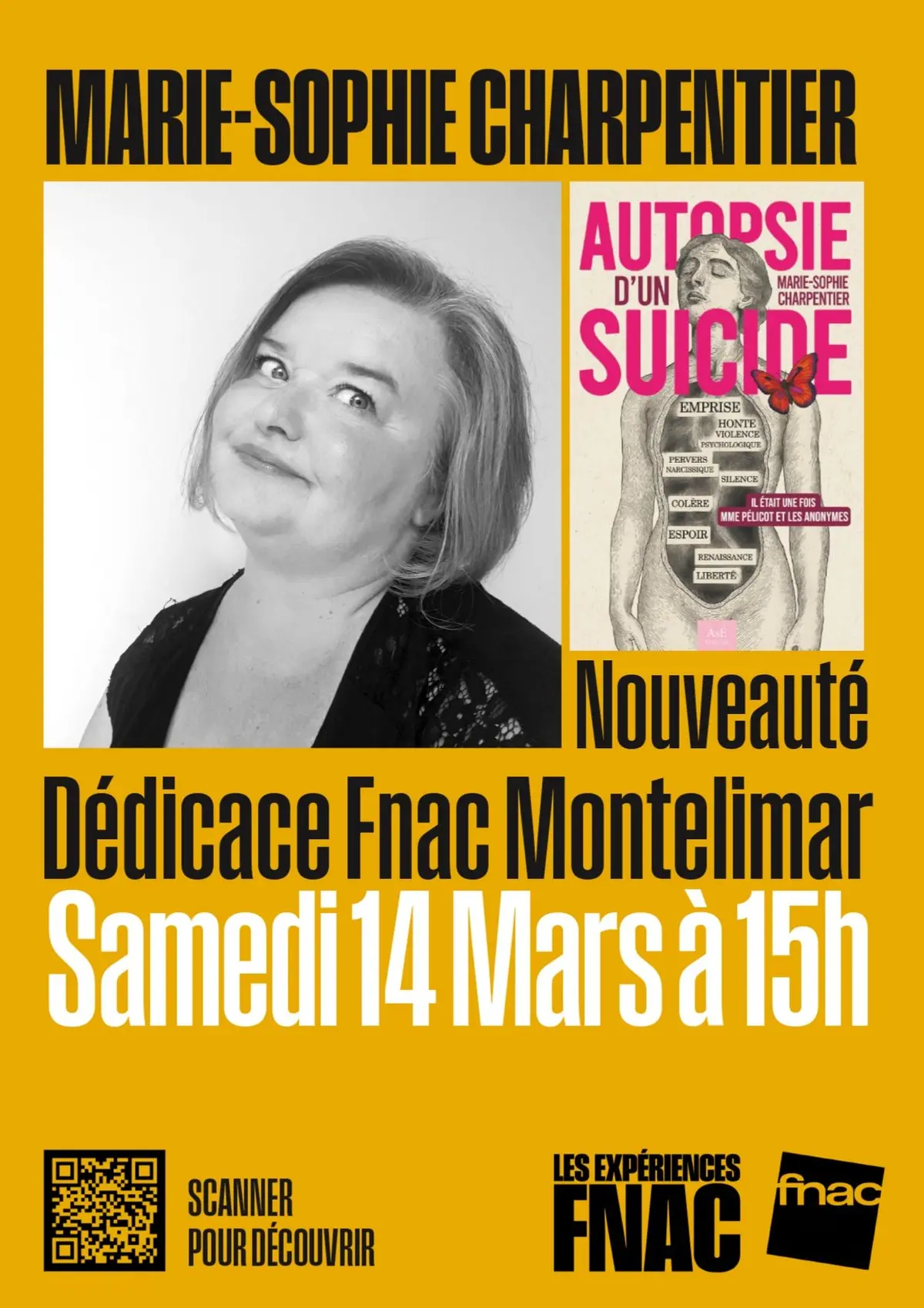 Marie-Sophie Charpentier présente autopsie d'un suicide