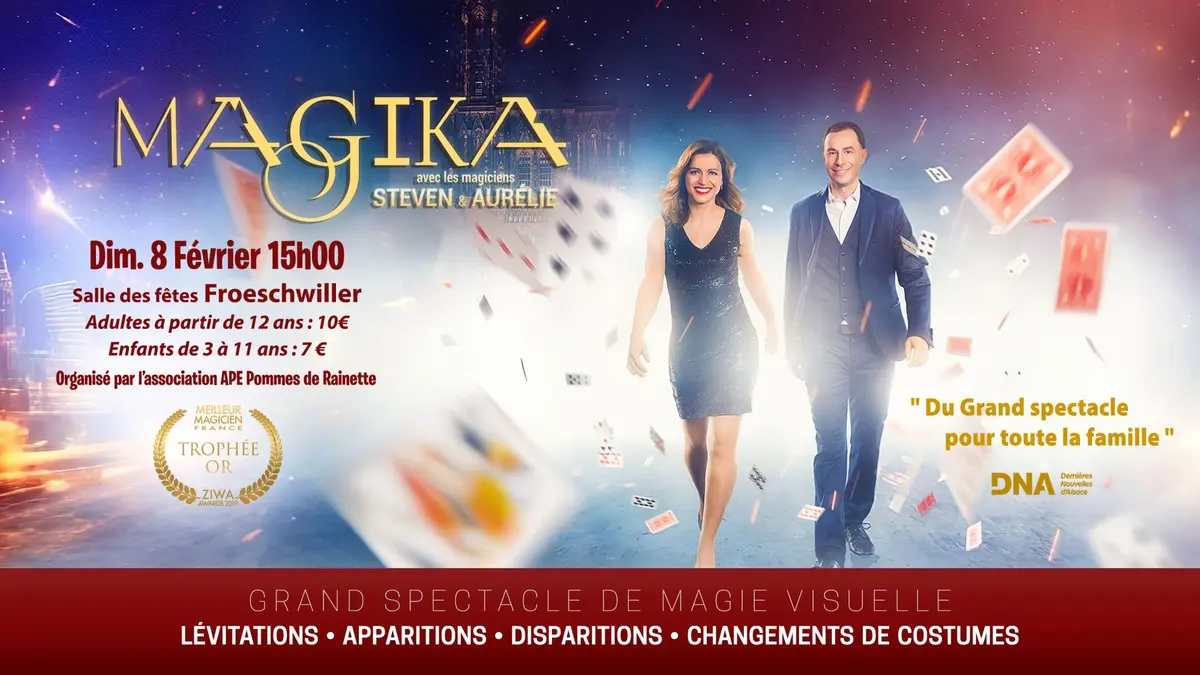 Spectacle de magie MAGIKA