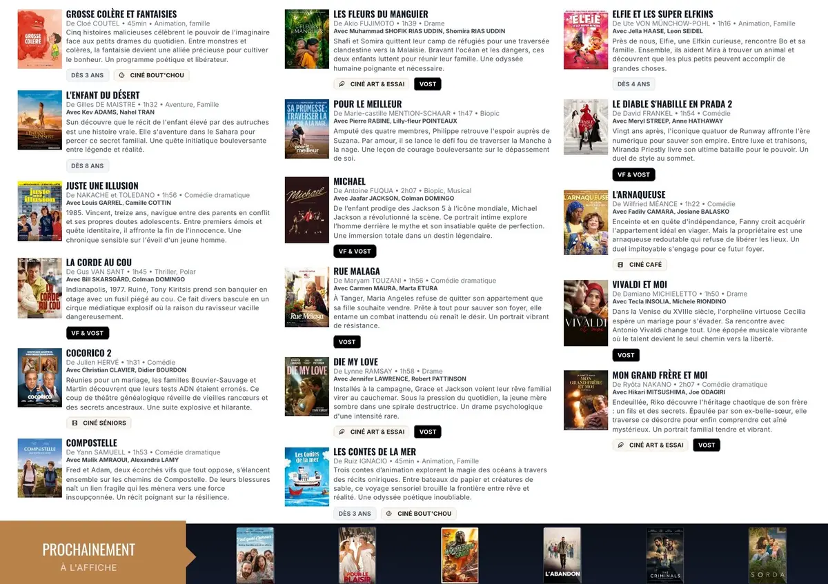 [Cinéma] Programme complet du Cinéma Rex du 29/04 au 19/05