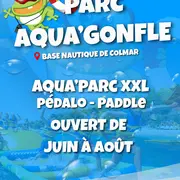 Aqua'parc XXL, paddles et pédalos, à la base nautique de Colmar !