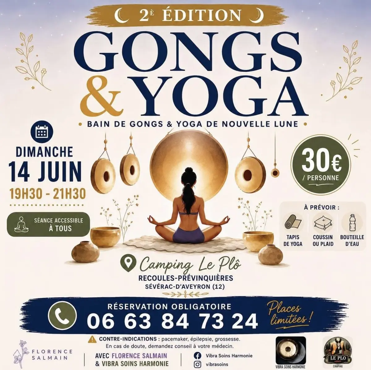 Soirée Gong Yoga de Nouvelle Lune 