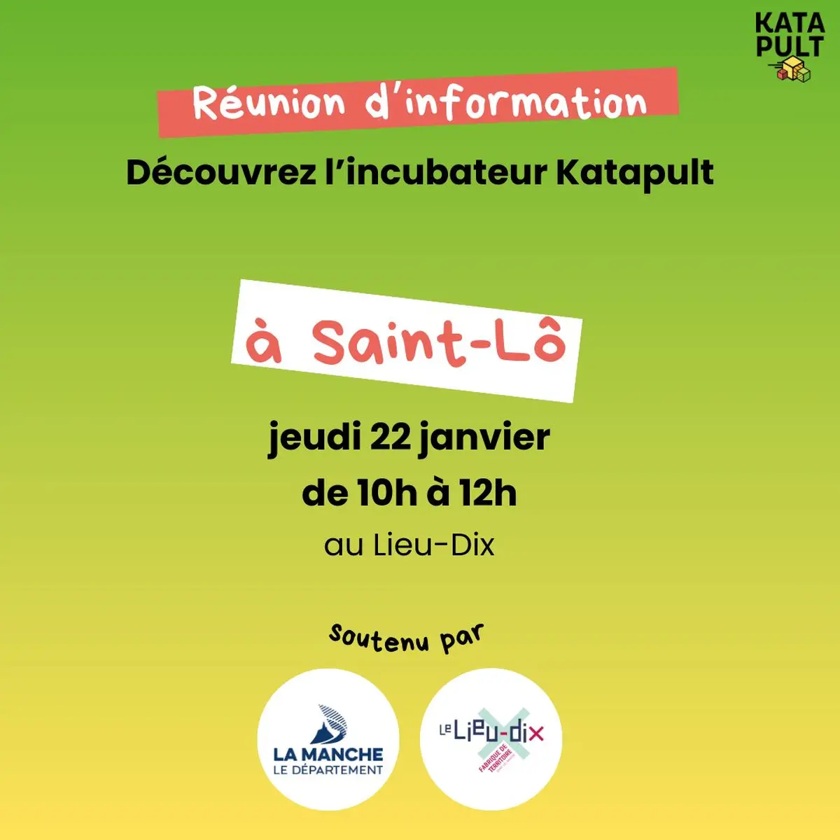 Découvrir Katapult, l'incubateur normand de l'ESS