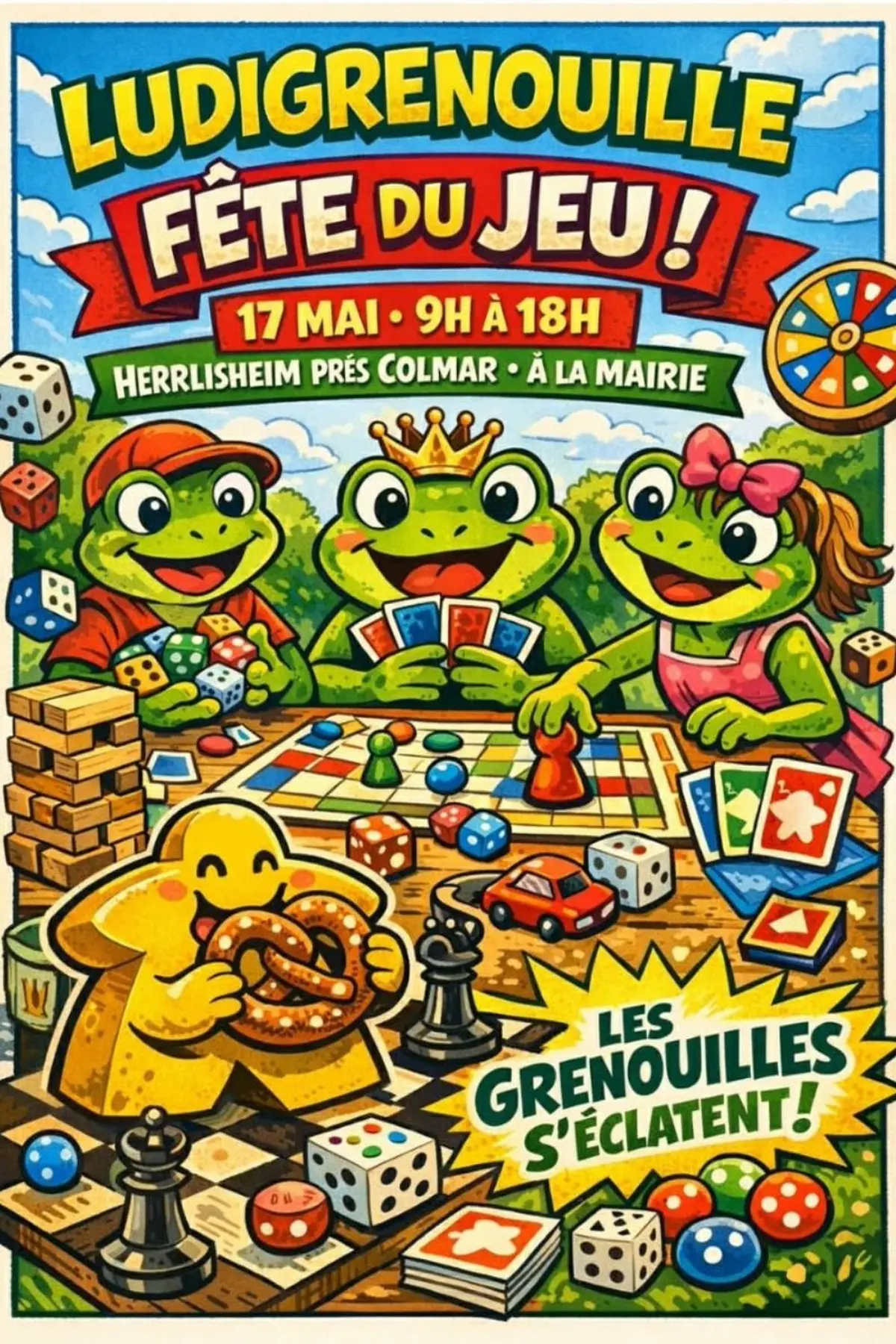 Ludigrenouille Fete du jeu
