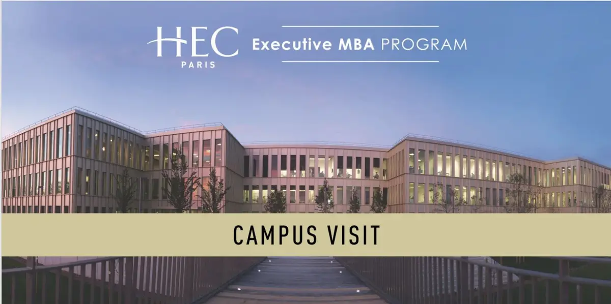HEC Paris EMBA - Visite du campus