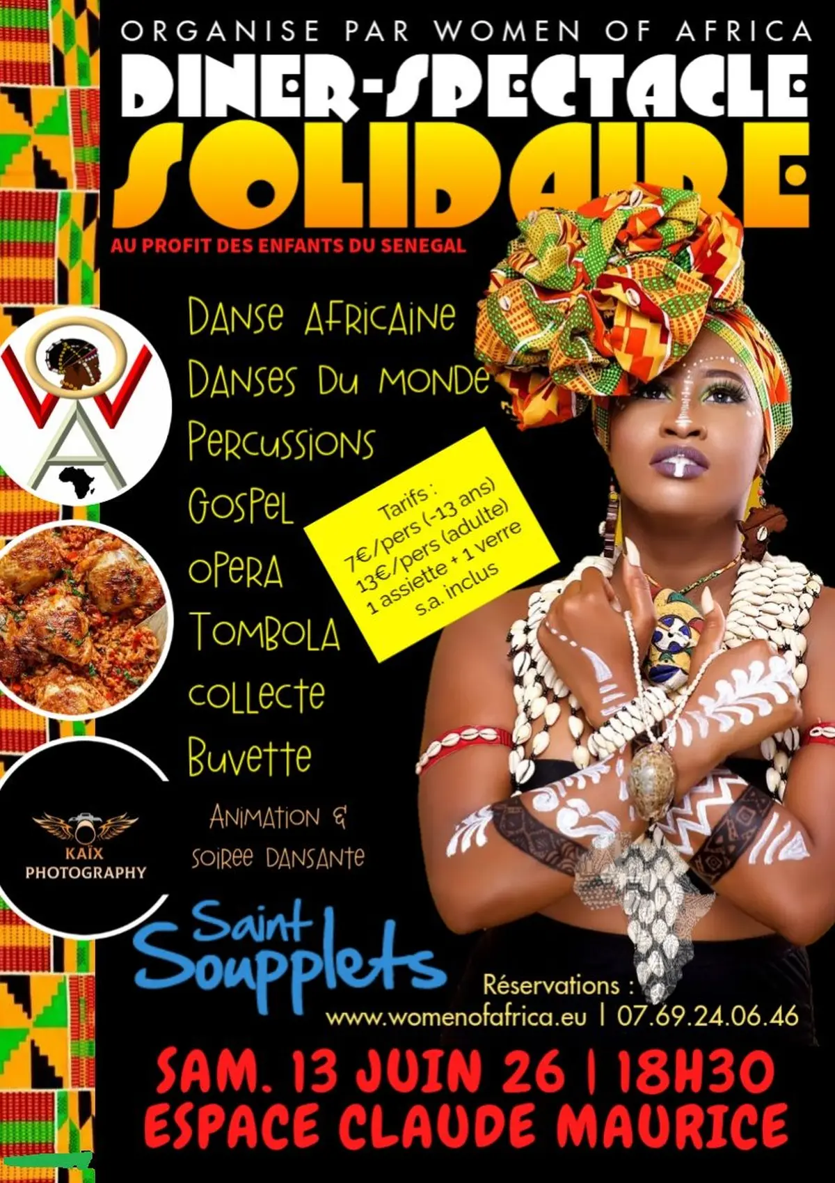 Dîner-Spectacle Solidaire Africain