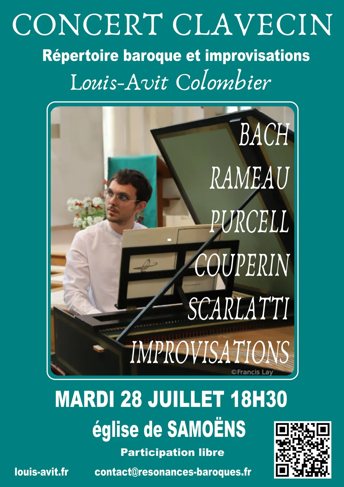 voyage baroque pour clavecin