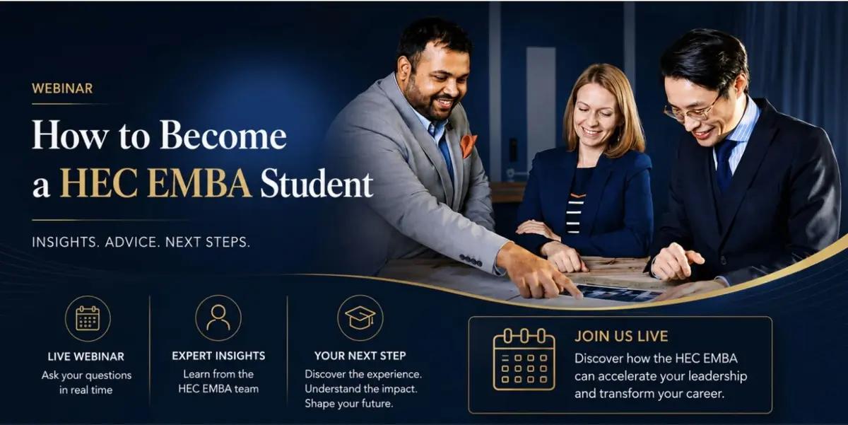 Comment devenir étudiant EMBA à HEC
