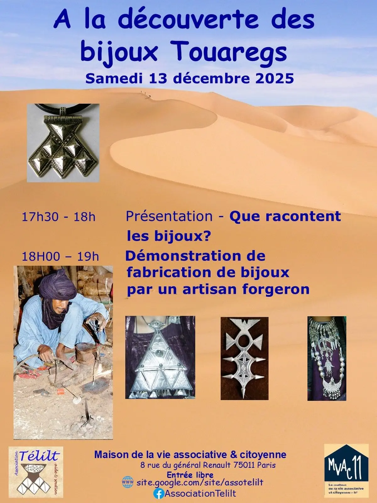 A la découverte des bijoux Touaregs