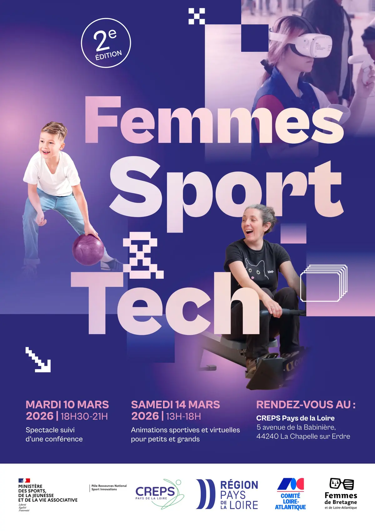Femmes, sport & tech (spectacle-conférence)