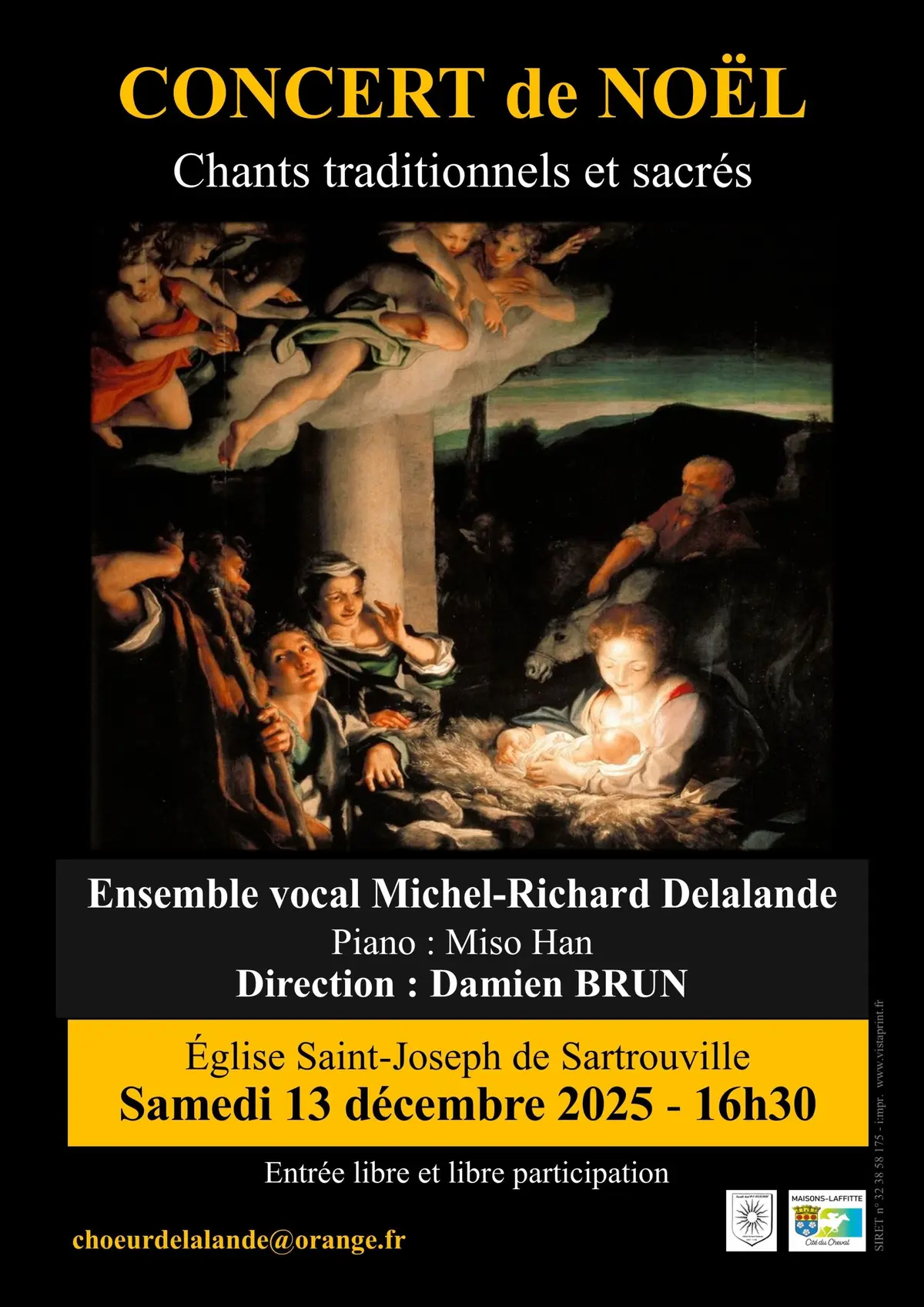 Concert de Noël: chants traditionnels et sacrés