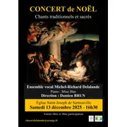 Concert de Noël: chants traditionnels et sacrés