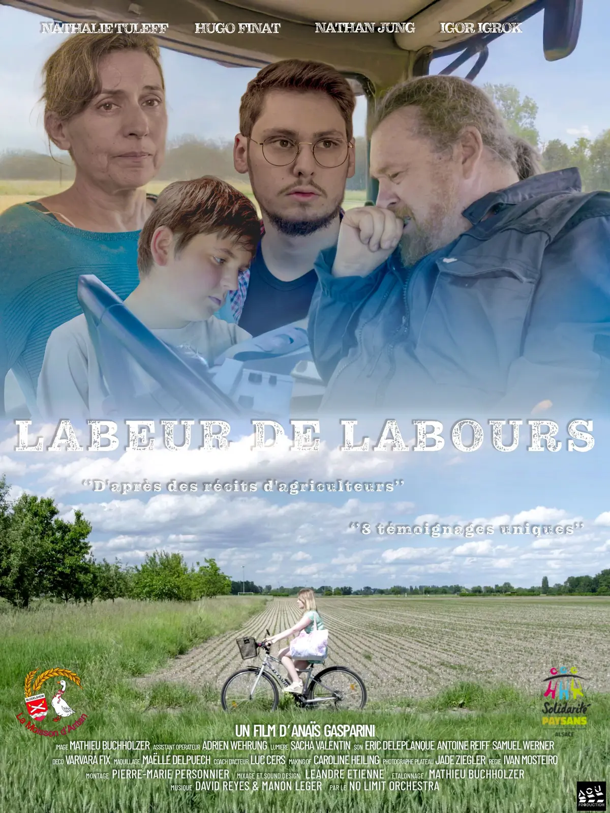 Projection unique du film indépendant LABEUR DE LABOURS soutien aux agriculteurs