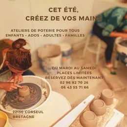 Atelier poterie été 2026
