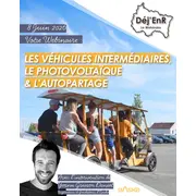 Webinaire : Les véhicules intermédiaires, le photovoltaïque & l’autopartage