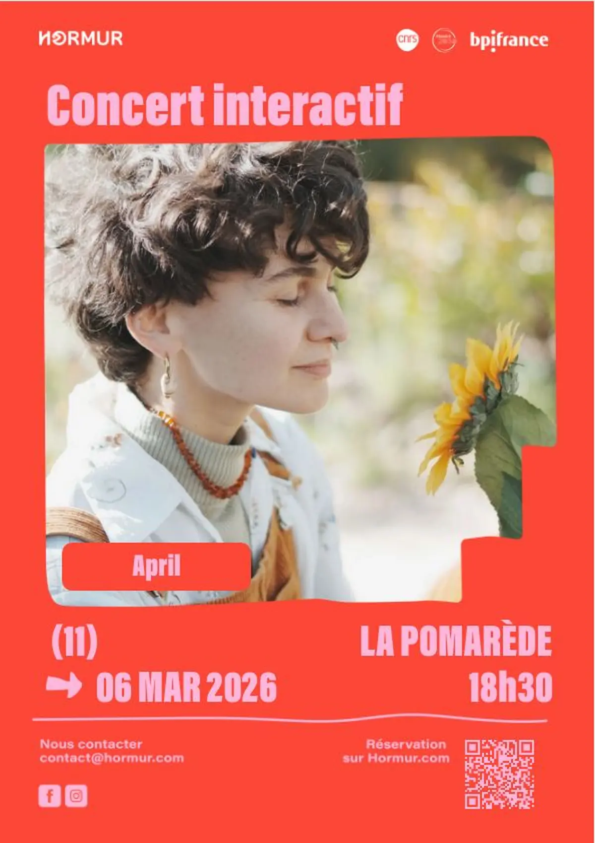Concert interactif chez l’habitant avec April à La Pomarède