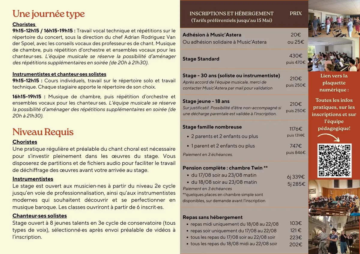 10ème académie d'été : sublime baroque 