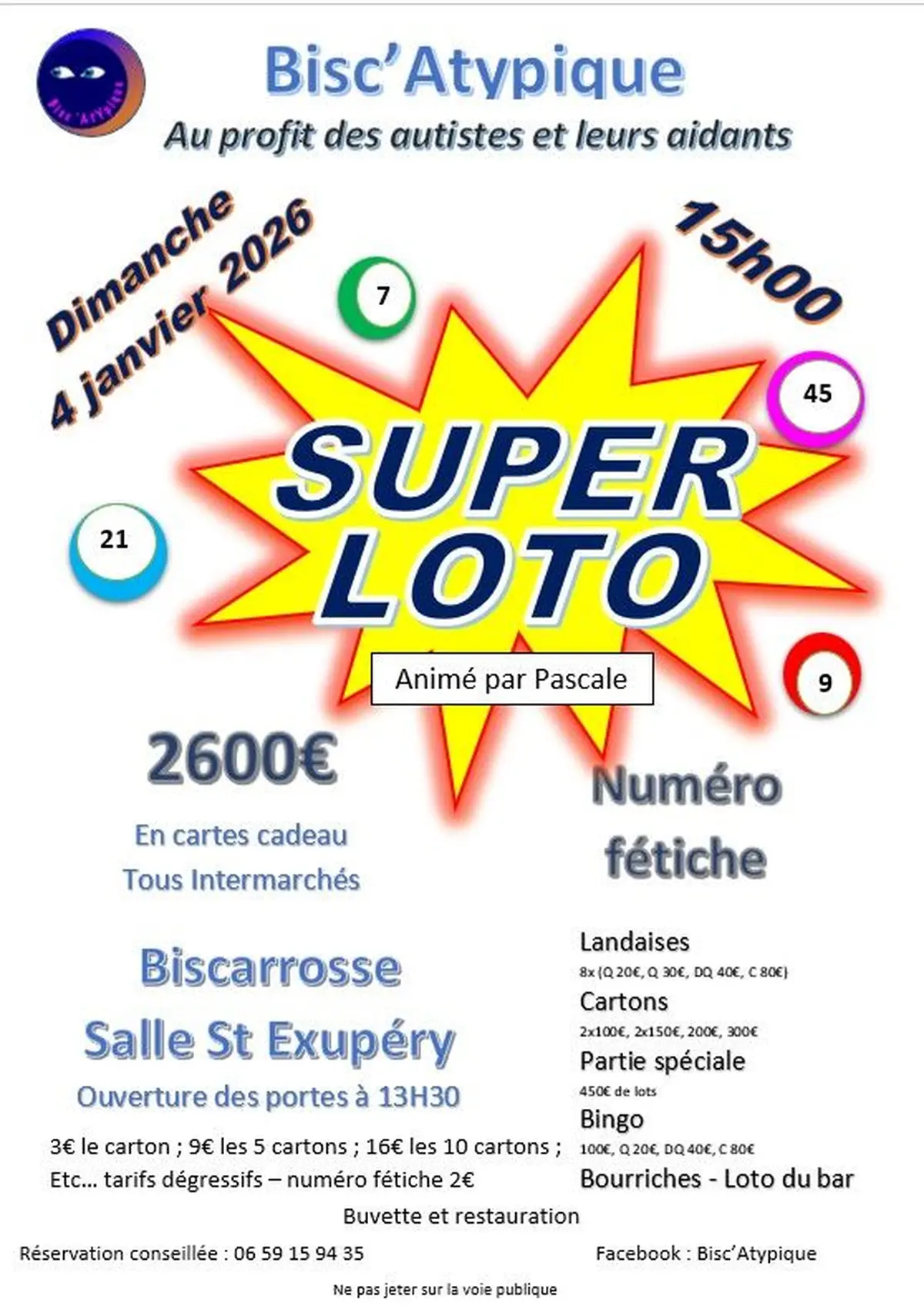 Loto de Bisc'Atypique