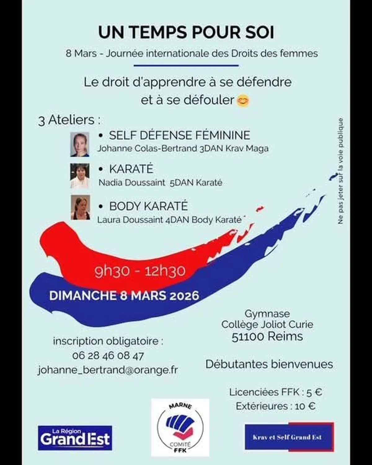 Un temps pour soi organisé pour la journée des Droits des femmes