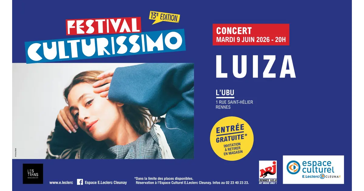 Festival Culturissimo - Concert de Luiza